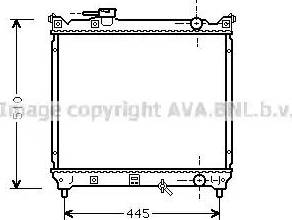 Ava Quality Cooling SZ 2033 - Radiators, Motora dzesēšanas sistēma autodraugiem.lv