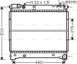 Ava Quality Cooling SZ 2070 - Radiators, Motora dzesēšanas sistēma autodraugiem.lv