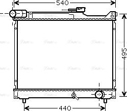 Ava Quality Cooling SZ 2106 - Radiators, Motora dzesēšanas sistēma autodraugiem.lv