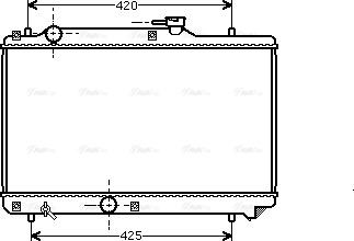 Ava Quality Cooling SZA2035 - Radiators, Motora dzesēšanas sistēma autodraugiem.lv