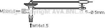 Ava Quality Cooling TO1684 - Izplešanās vārsts, Gaisa kond. sistēma autodraugiem.lv