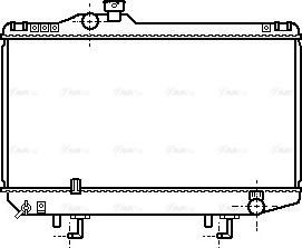 Ava Quality Cooling TO 2107 - Radiators, Motora dzesēšanas sistēma autodraugiem.lv