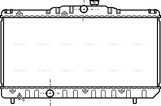 Ava Quality Cooling TO 2117 - Radiators, Motora dzesēšanas sistēma autodraugiem.lv