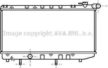 Ava Quality Cooling TO 2125 - Radiators, Motora dzesēšanas sistēma autodraugiem.lv