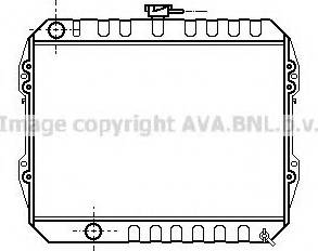 Ava Quality Cooling TO 2176 - Radiators, Motora dzesēšanas sistēma autodraugiem.lv