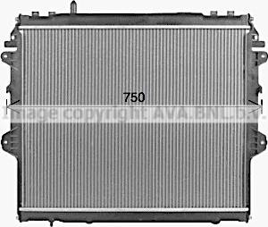 Ava Quality Cooling TO2753 - Radiators, Motora dzesēšanas sistēma autodraugiem.lv