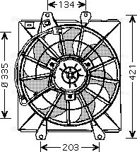 Ava Quality Cooling TO 7507 - Ventilators, Motora dzesēšanas sistēma autodraugiem.lv