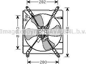 Ava Quality Cooling TO 7519 - Ventilators, Motora dzesēšanas sistēma autodraugiem.lv