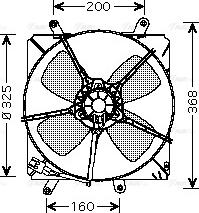 Ava Quality Cooling TO 7514 - Ventilators, Motora dzesēšanas sistēma autodraugiem.lv