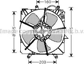 Ava Quality Cooling TO 7515 - Ventilators, Motora dzesēšanas sistēma autodraugiem.lv