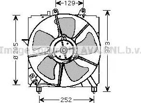 Ava Quality Cooling TO 7518 - Ventilators, Motora dzesēšanas sistēma autodraugiem.lv