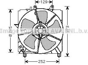 Ava Quality Cooling TO 7517 - Ventilators, Motora dzesēšanas sistēma autodraugiem.lv