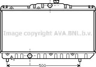 Ava Quality Cooling TOA2117 - Radiators, Motora dzesēšanas sistēma autodraugiem.lv