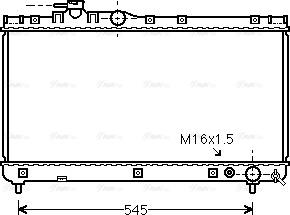 Ava Quality Cooling TOA2200 - Radiators, Motora dzesēšanas sistēma autodraugiem.lv