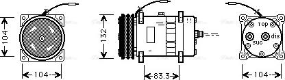 Ava Quality Cooling UVAK039 - Kompresors, Gaisa kond. sistēma autodraugiem.lv