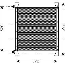 Ava Quality Cooling VL 5029 - Kondensators, Gaisa kond. sistēma autodraugiem.lv