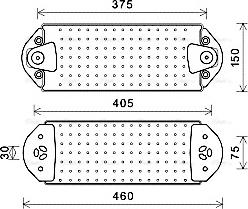 Ava Quality Cooling VL3078 - Eļļas radiators, Motoreļļa autodraugiem.lv