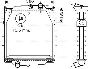 Ava Quality Cooling VL 2045 - Radiators, Motora dzesēšanas sistēma autodraugiem.lv