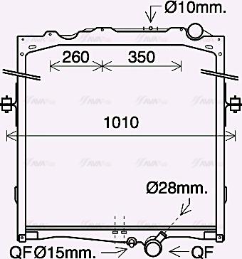 Ava Quality Cooling VL2084 - Radiators, Motora dzesēšanas sistēma autodraugiem.lv