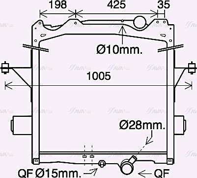 Ava Quality Cooling VL2085 - Radiators, Motora dzesēšanas sistēma autodraugiem.lv