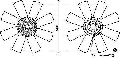 Ava Quality Cooling VLF068 - Ventilators, Motora dzesēšanas sistēma autodraugiem.lv