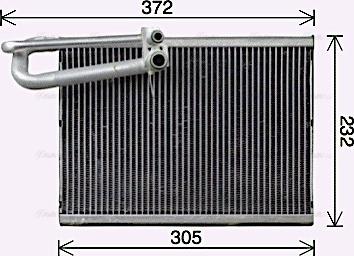 Ava Quality Cooling VLV101 - Iztvaikotājs, Gaisa kondicionēšanas sistēma autodraugiem.lv