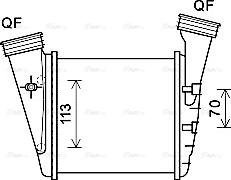 Ava Quality Cooling VN4372 - Starpdzesētājs autodraugiem.lv