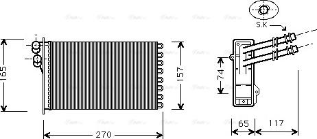 Ava Quality Cooling VN6175 - Siltummainis, Salona apsilde autodraugiem.lv