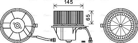 Ava Quality Cooling VN8351 - Salona ventilators autodraugiem.lv