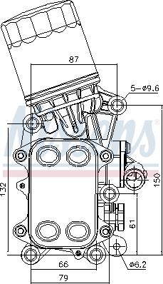 Ava Quality Cooling VN3468H - Eļļas radiators, Motoreļļa autodraugiem.lv