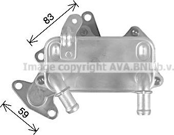 Ava Quality Cooling VN3430H - Eļļas radiators, Automātiskā pārnesumkārba autodraugiem.lv