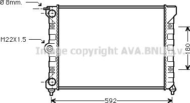 Ava Quality Cooling VNA2011 - Radiators, Motora dzesēšanas sistēma autodraugiem.lv