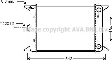 Ava Quality Cooling VN2023 - Radiators, Motora dzesēšanas sistēma autodraugiem.lv