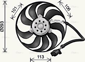 Ava Quality Cooling VN7546 - Ventilators, Motora dzesēšanas sistēma autodraugiem.lv