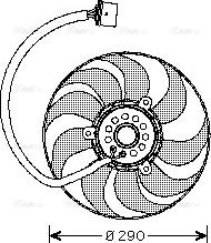 Ava Quality Cooling VN7520 - Ventilators, Motora dzesēšanas sistēma autodraugiem.lv