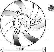 Ava Quality Cooling VN7527 - Ventilators, Motora dzesēšanas sistēma autodraugiem.lv