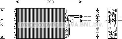 Ava Quality Cooling VNV185 - Iztvaikotājs, Gaisa kondicionēšanas sistēma autodraugiem.lv