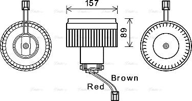 Ava Quality Cooling VO8176 - Salona ventilators autodraugiem.lv