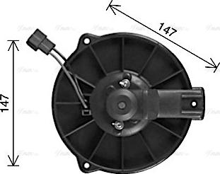 Ava Quality Cooling VO8301 - Salona ventilators autodraugiem.lv