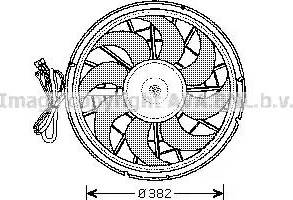 Ava Quality Cooling VO7504 - Ventilators, Motora dzesēšanas sistēma autodraugiem.lv