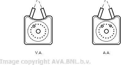 Ava Quality Cooling VW 3147 - Eļļas radiators, Motoreļļa autodraugiem.lv