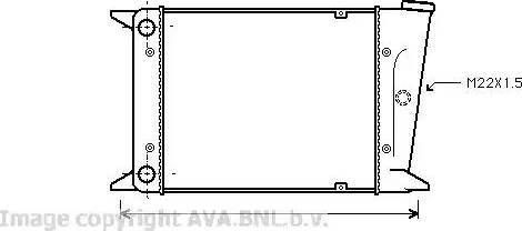 Ava Quality Cooling VW 2006 - Radiators, Motora dzesēšanas sistēma autodraugiem.lv