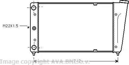 Ava Quality Cooling VW 2020 - Radiators, Motora dzesēšanas sistēma autodraugiem.lv