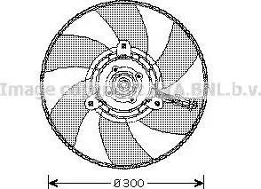 Ava Quality Cooling VW 7517 - Ventilators, Motora dzesēšanas sistēma autodraugiem.lv