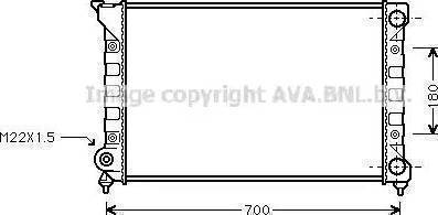 Magneti Marelli 350213648003 - Radiators, Motora dzesēšanas sistēma autodraugiem.lv