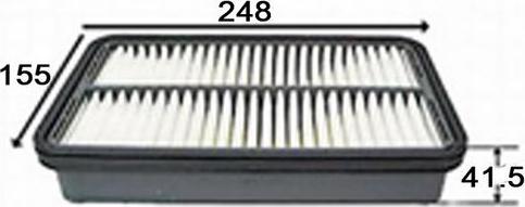 Azumi A21162 - Gaisa filtrs autodraugiem.lv