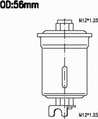 Azumi FSP23050 - Degvielas filtrs autodraugiem.lv