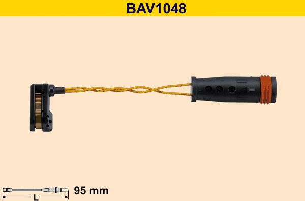 Barum BAV1048 - Indikators, Bremžu uzliku nodilums autodraugiem.lv