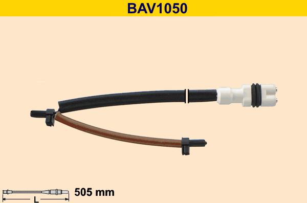 Barum BAV1050 - Indikators, Bremžu uzliku nodilums autodraugiem.lv