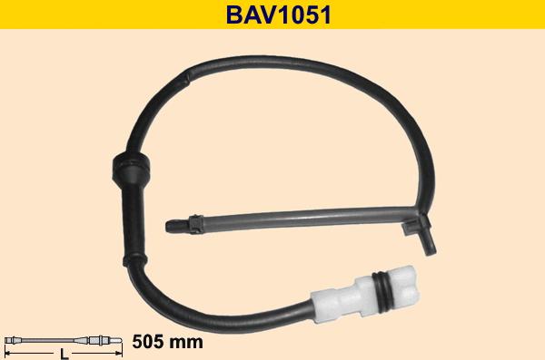 Barum BAV1051 - Indikators, Bremžu uzliku nodilums autodraugiem.lv